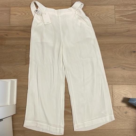 NWT Aritzia Wilfred Faun Ankle Pant in Light Birch - Picture 2 of 5